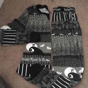 Nightmare Before Christmas pajama set